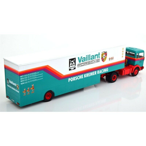 MERCEDES LPS 1632 KREMER 1981 RACING TRANSPORT 1:43 Ixo Model Camion Modellino