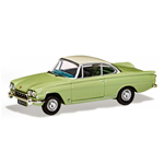 FORD CAPRI 109E 1962 LIME GREEN AND ERMINE WHITE 1:43 Vanguards Auto Stradali Modellino