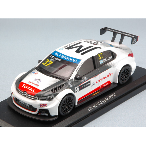 CITROEN C-ELYSEE N.37 WTCC 2015 J.M.LOPEZ 1:43 Norev Auto Competizione Modellino