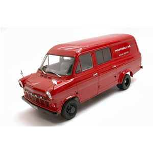 FORD TRANSIT MKI BOX WAGON PORSCHE RACING SERIES 1:18 Premium Classixx Auto Competizione Modellino