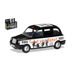 THE BEATLES LONDON TAXI TWIST AND SHOUT mm 128 1:36 Corgi Movie Die Cast Modellino