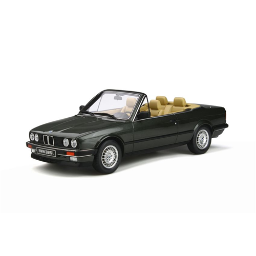 BMW E30 325i CONVERTIBLE ACHAT 3° SERIES 1988 GREEN 1:18 Ottomobile Auto Stradali Modellino