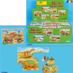 PUZZLE MINI DINOSAURI IN SCATOLINA 24 Pezzi  (1 Pezzo a Scelta) Trefl Puzzle Modellino