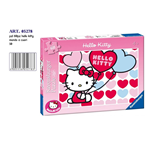 PUZZLE HELLO KITTY MONDO A CUORI  60 Pezzi   Ravensburger Puzzle Modellino