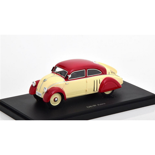 DKW AERO 1933 IVORY RED 1:43 Autocult Auto Stradali Modellino