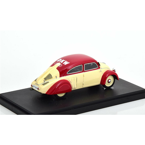 DKW AERO 1933 IVORY RED 1:43 Autocult Auto Stradali Modellino