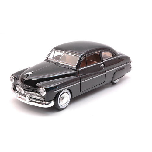 MERCURY COUPE 1949 BLACK 1:24 MotorMax Auto Stradali Modellino