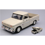 CHEVROLET C10 FLETSIDE PICK-UP 1966 CREAM 1:24 MotorMax Auto Stradali Modellino
