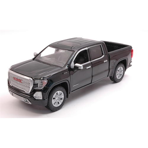GMC SIERRA 1500 DENALI CREW CAB 2019 BLACK 1:27 MotorMax Auto Stradali Modellino