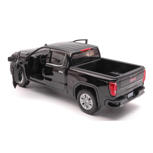 GMC SIERRA 1500 DENALI CREW CAB 2019 BLACK 1:27 MotorMax Auto Stradali Modellino