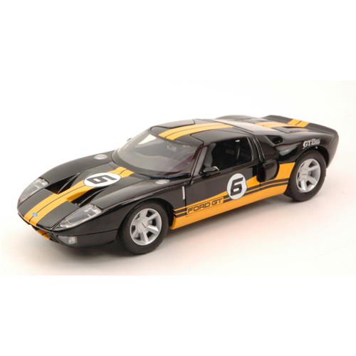 FORD GT CONCEPT RACING N.6 2005 YELLOW/BLACK 1:24 MotorMax Auto Competizione Modellino