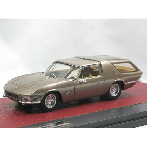 FERRARI 330 GT SHOOTING BRAKE VIGNALE 1968 METALLIC LIGHT BROWN 1:43 Matrix Scale Models Auto Stradali Modellino