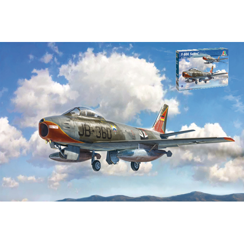 F-86E SABRE KIT 1:48 Italeri Kit Aerei Modellino