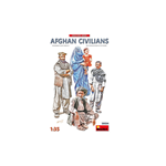 AFGHAN CIVILIANS KIT 1:35 Miniart Kit Figure Militari Die Cast Modellino