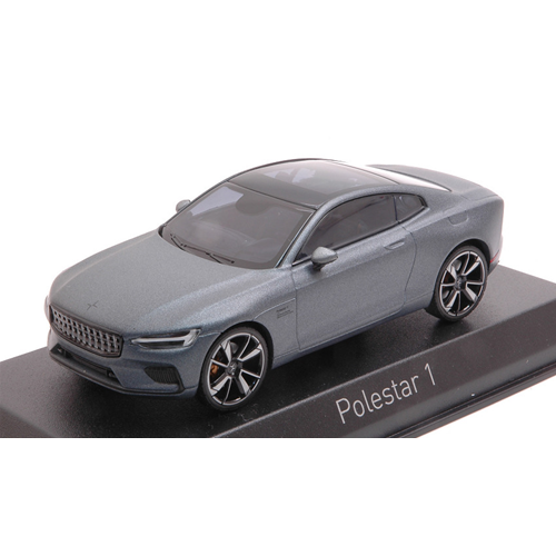 POLESTAR 1 2020 OSMIUM GREY & BLACK FRAME 1:43 Norev Auto Stradali Modellino