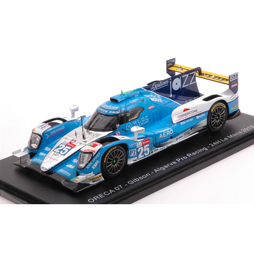 ORECA 07 GIBSON N.25 LE MANS 2019 D.ZOLLINGER-A.PIZZITOLA-J.FALB 1:43 Spark Model Auto Competizione Modellino
