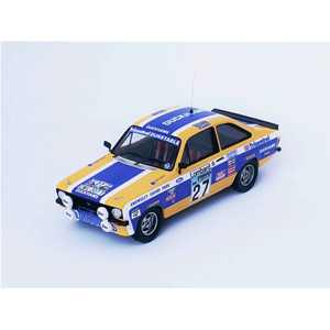 FORD ESCORT MK2 N.27 1st Gr.1 RAC RALLY 1979 CARTER-WEST 1:43 Trofeu Auto Rally Modellino