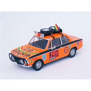 BMW 2002 TI N.29 LONDON-MEXICO WORLD CUP RALLY 1970 BENDEK-HUBNER 1:43   Trofeu Auto Rally Modellino