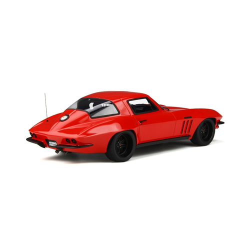 CHEVROLET CORVETTE C2 OPTIMA ULTIMA 1960 RED 1:18 GT Spirit Auto Stradali Modellino