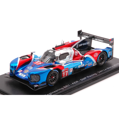 BR ENGINEERING BR1 N.17 LE MANS 2019 S.SARRAZIN-E.ORUDZHEV-S.SIROTKIN 1:43 Spark Model Auto Competizione Modellino