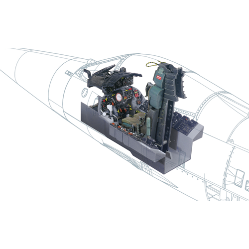 F-104 G COCKPIT KIT 1:12 Italeri Kit Aerei Modellino