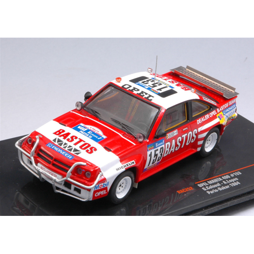 OPEL MANTA 400 N.153 RALLY PARIS DAKAR 1984 COLSOUL-LOPES 1:43 Ixo Model Auto Rally Modellino