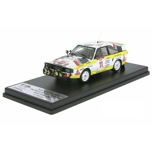 AUDI SPORT QUATTRO N.11 SAFARI RALLY 1985 BLOMQVIST-CEDERBERG 1:43 Trofeu Auto Rally Modellino