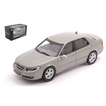 SAAB 9.5 AERO SEDAN 2007 SILVER 1:43 Cararama Auto Stradali Modellino