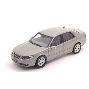 SAAB 9.5 AERO SEDAN 2007 SILVER 1:43 Cararama Auto Stradali Modellino