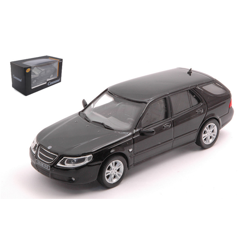SAAB 9.5 STATION WAGON COMBI 2007 BLACK 1:43 Cararama Auto Stradali Modellino