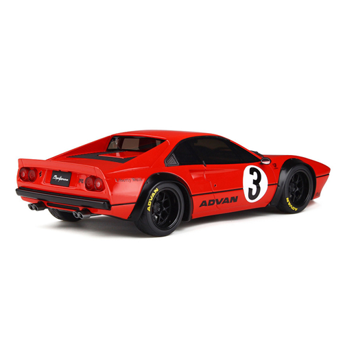 FERRARI LB WORKS 308 N.3 2018 ROSSO CORSA 1:18 GT Spirit Auto Stradali Modellino
