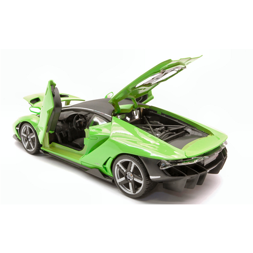 LAMBORGHINI CENTENARIO LP770-4 2016 GREEN 1:18 Maisto Auto Stradali Modellino