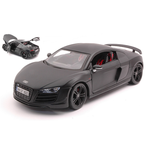 AUDI R8 GT 2014 BLACK 1:18 Maisto Auto Stradali Modellino