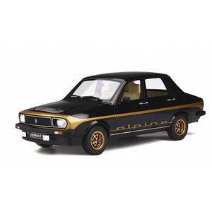 RENAULT 12 ALPINE 1978 BLACK 1:18 Ottomobile Auto Stradali Modellino