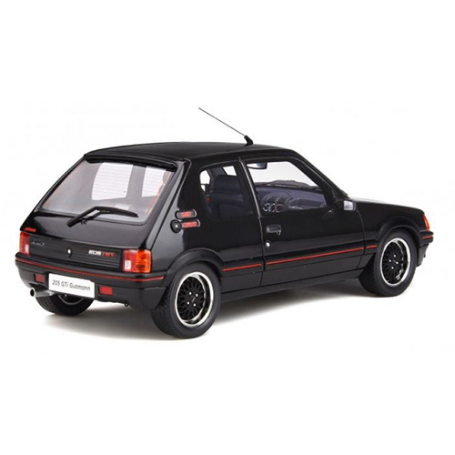PEUGEOT 205 GTI GUTMANN 1988 BLACK 1:18 Ottomobile Auto Stradali Modellino