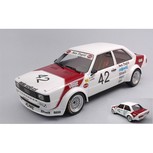 AUDI 80 (B2) GR.2 N.42 ETCC 1980 SEIKEL-TRINT 1:18 Premium Classixx Auto Competizione Modellino