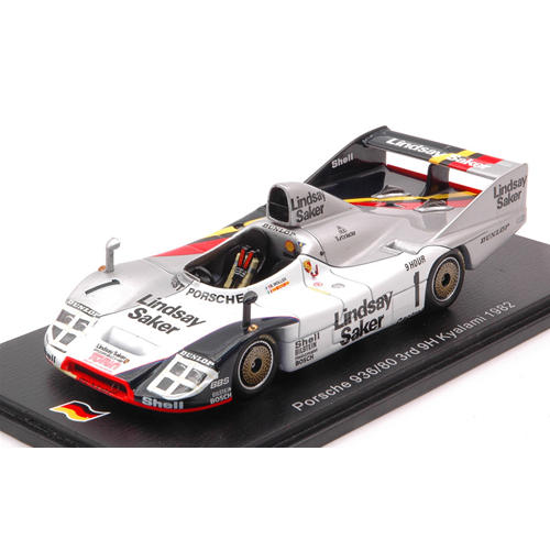 PORSCHE 936/80 N.1 3RD 9H KYALAMY 1982 B.WOLLEK-G.FRANCIA 1:43 Spark Model Auto Competizione Modellino