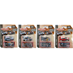 AUTO WRC CARS MAJORET cm 7 (4 Modellini) Majorette Auto Rally Modellino