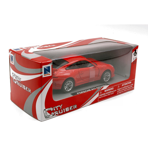 PORSCHE 911 GT3 (991) COUPE 2017 RED 1:32 New Ray Auto Stradali Modellino