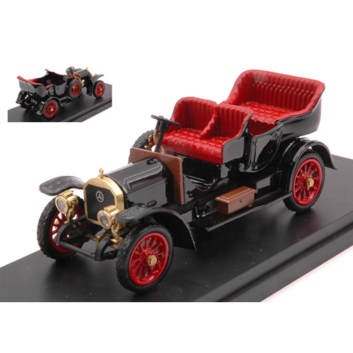 MERCEDES TOURISME 1909 OPEN BLACK 1:43 Rio Auto d'Epoca Modellino