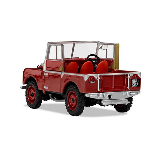 LAND ROVER SERIES 1 80 1948 - POPPY RED 1:43 Vanguards Auto Stradali Modellino