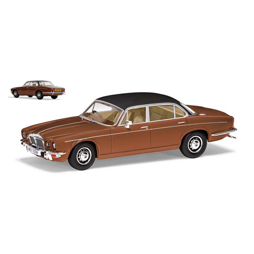 DAIMLER DOUBLE SIX VANDEN PLAS SERIES 2 1974 CARAMEL 1:43 Vanguards Auto Stradali Modellino