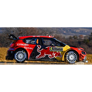 CITROEN C3 WRC N.4 2nd RALLY SWEDEN 2019 LAPPI-FERM 1:43 Ixo Model Auto Rally Modellino