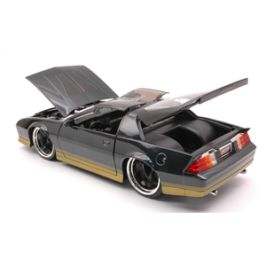 CHEVY CAMARO 1985 BLACK 1:24 Jada Toys Tuning Modellino