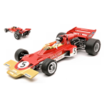 LOTUS 72C J.RINDT 1970 N.5 WINNER BRITISH GP 1:18 Quartzo Formula 1 Modellino