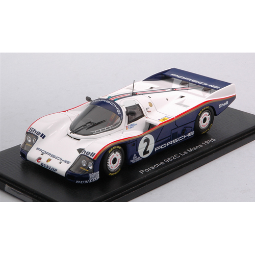 PORSCHE 962 C N.2 3rd LE MANS 1985 D.BELL-H.J.STUCK-J.ICKX 1:43 Spark Model Auto Competizione Modellino