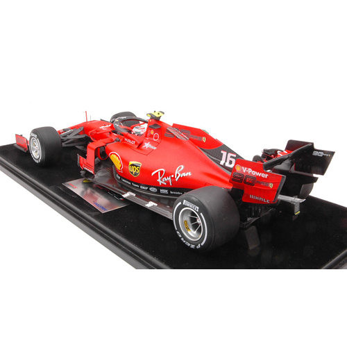 FERRARI SF90 N.16 WINNER ITALIAN GP 2019 CHARLES LECLERC 1:18 Looksmart Formula 1 Modellino