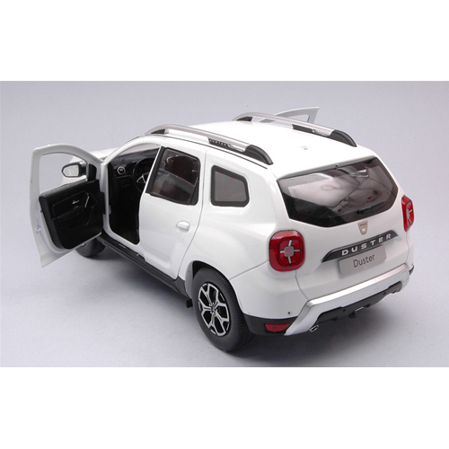 DACIA DUSTER MK2 2018 WHITE 1:18 Solido Auto Stradali Modellino