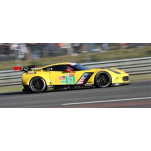 CORVETTE C7 R N.63 28th LE MANS 2019 MAGNUSSEN-GARCIA-ROCKENFELLER 1:18 Spark Model Auto Competizione Modellino