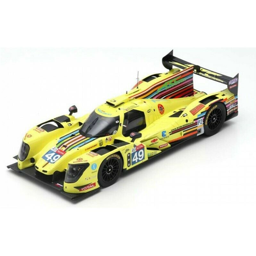 LIGIER JSP217 N.49 LE MANS 2019 M.KONOPKA-H.ENQVIST-K.TERESCHENKO 1:18 Spark Model Auto Competizione Modellino